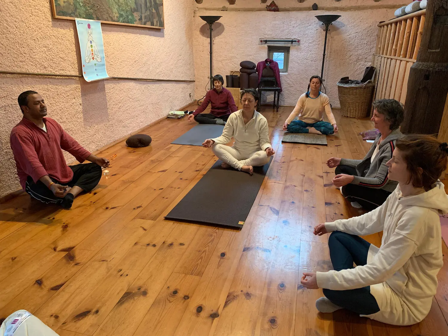 Stage de yoga - Yogdeepam